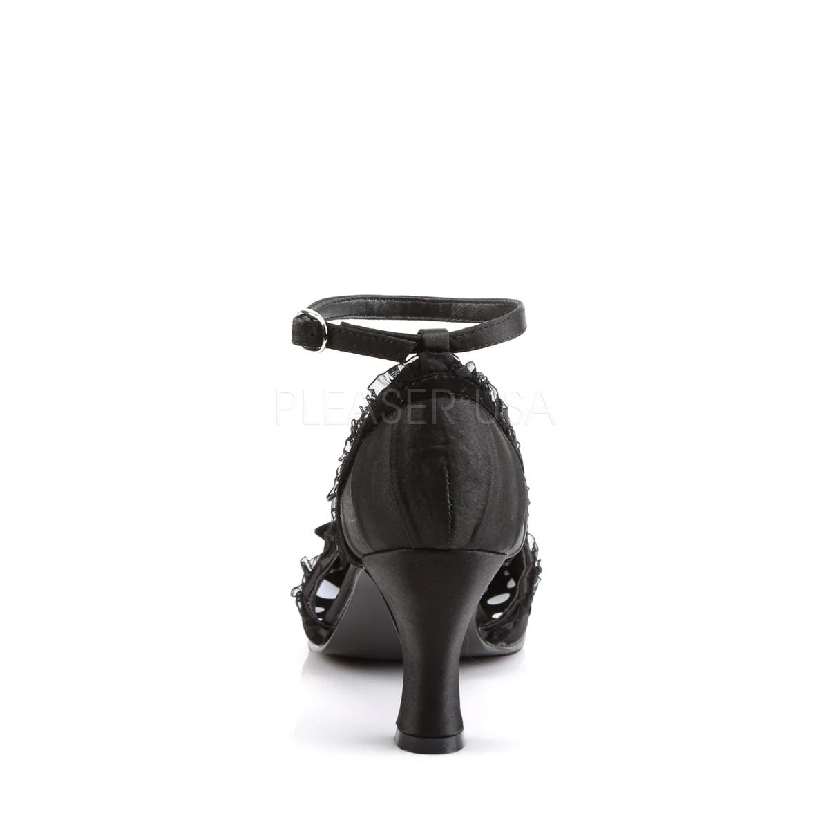 RETRO-03  Black Satin - Image 4