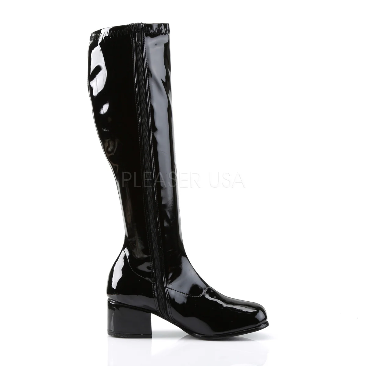 RETRO-300  Black Str Patent - Image 5
