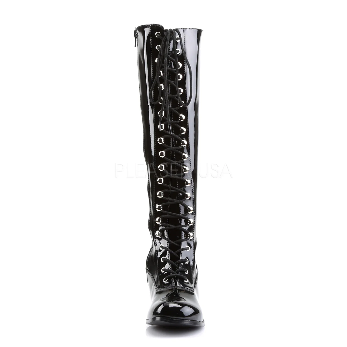 RETRO-302  Black Str Patent - Image 2