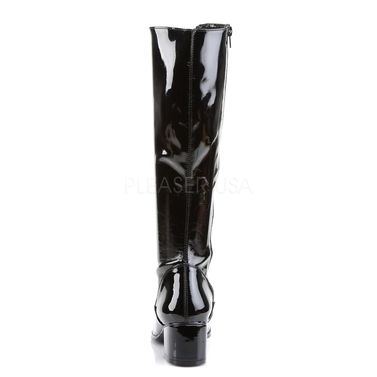RETRO-302  Black Str Patent - Image 4