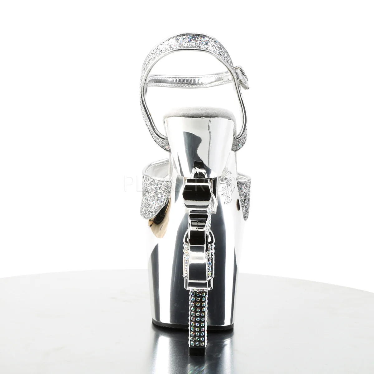 REVOLVER-709G  Silver Multi Glitter/Silver Chrome - Image 4