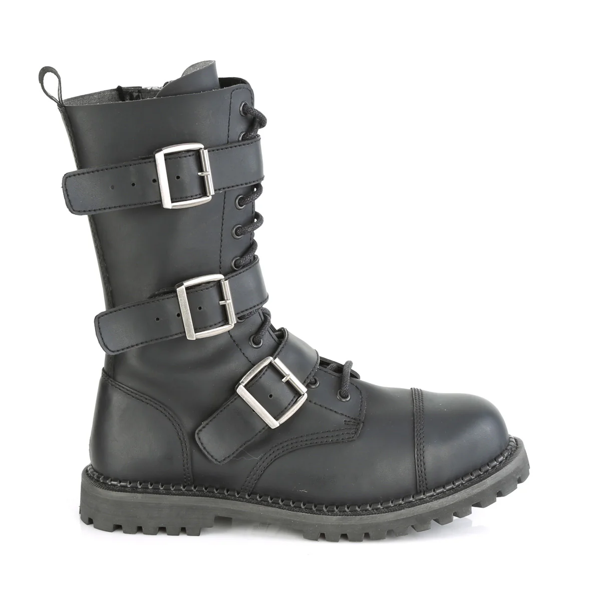 RIOT-12BK  Black Vegan Leather - Image 5