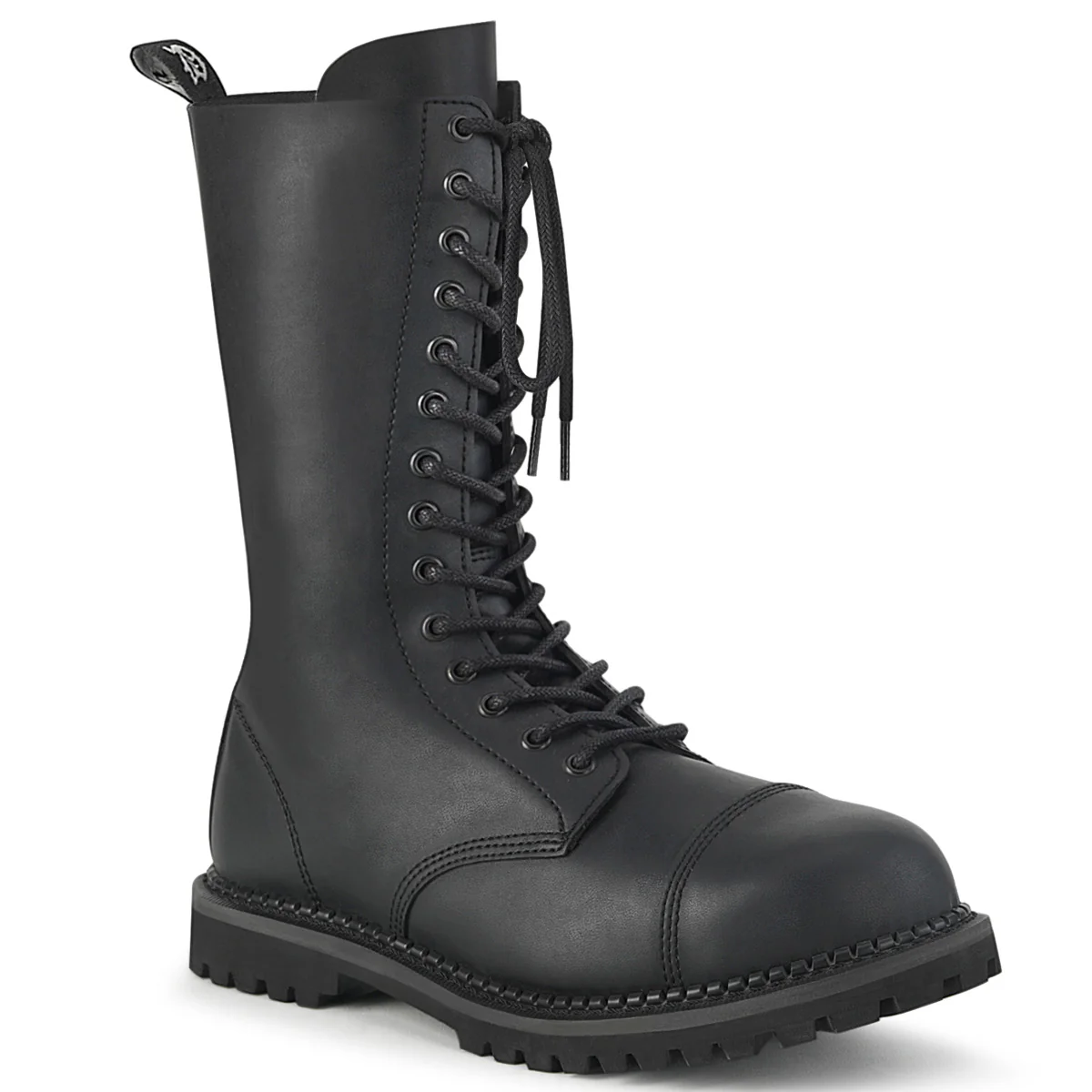 RIOT-14 Black Vegan Leather