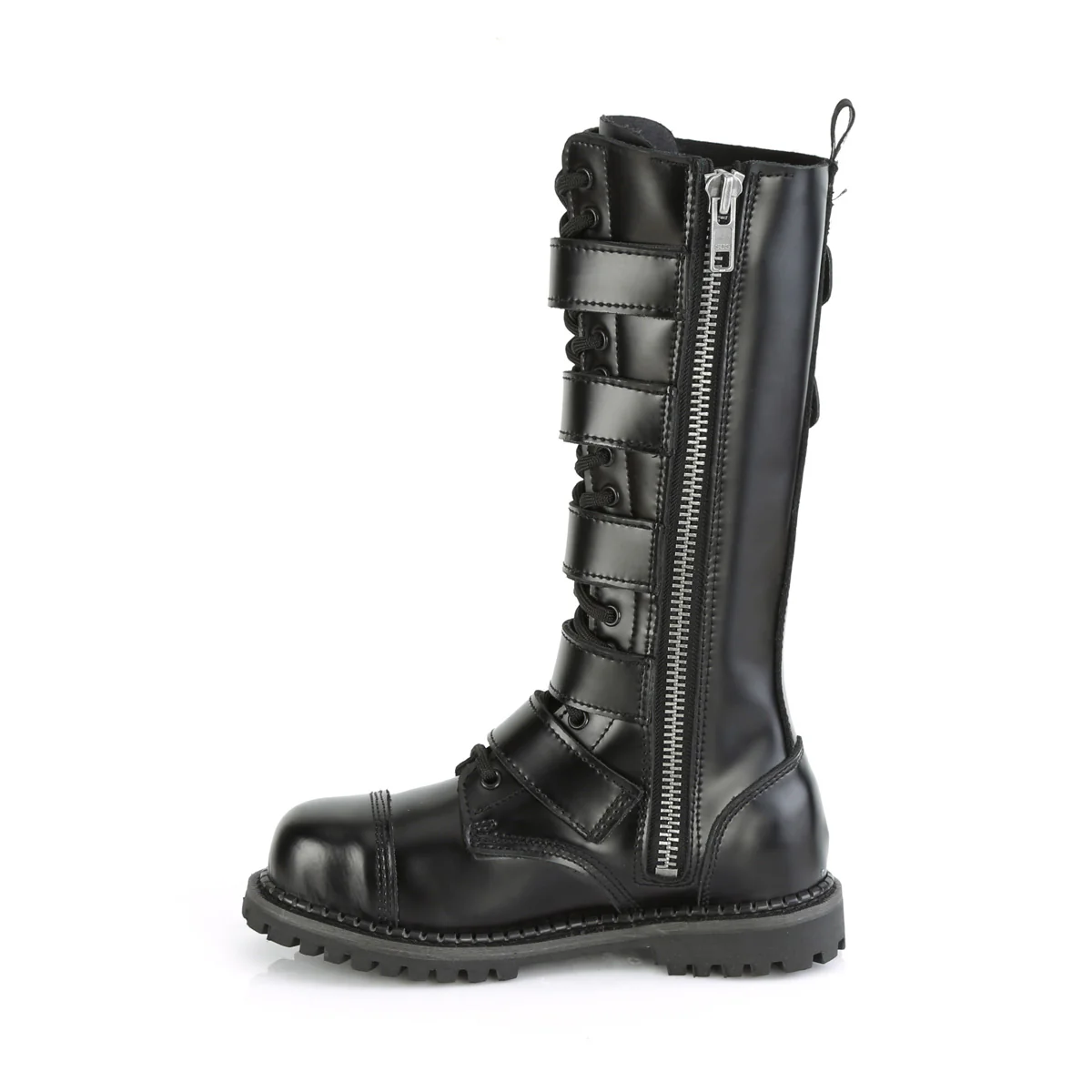 RIOT-18BK Black Leather - Image 3