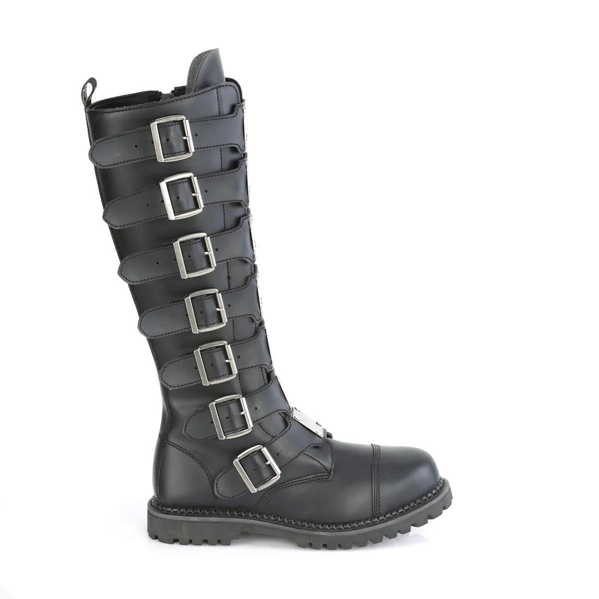 RIOT-21MP  Black Vegan Leather - Image 5