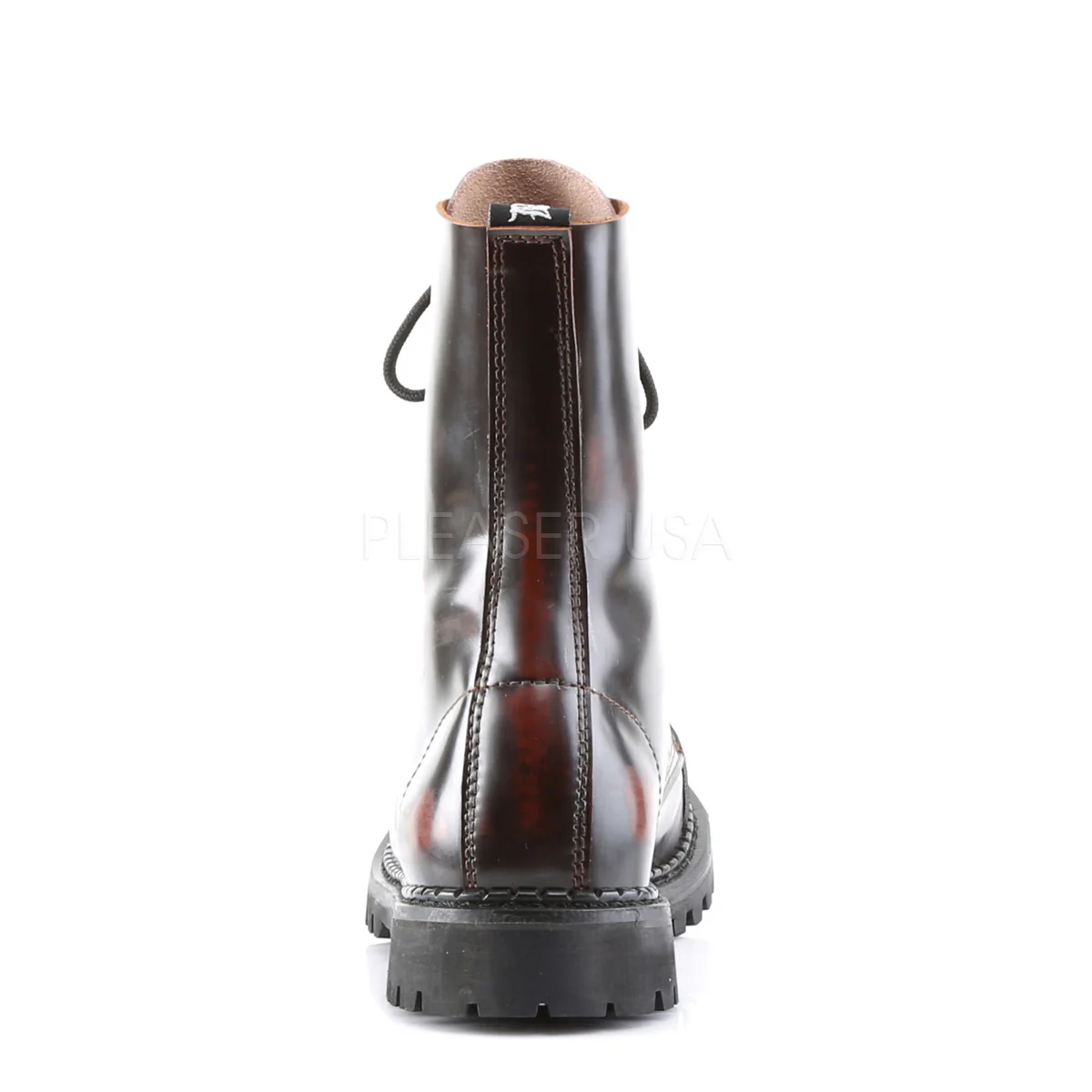 ROCKY-10  Burgundy Rub-Off Leather - Image 4