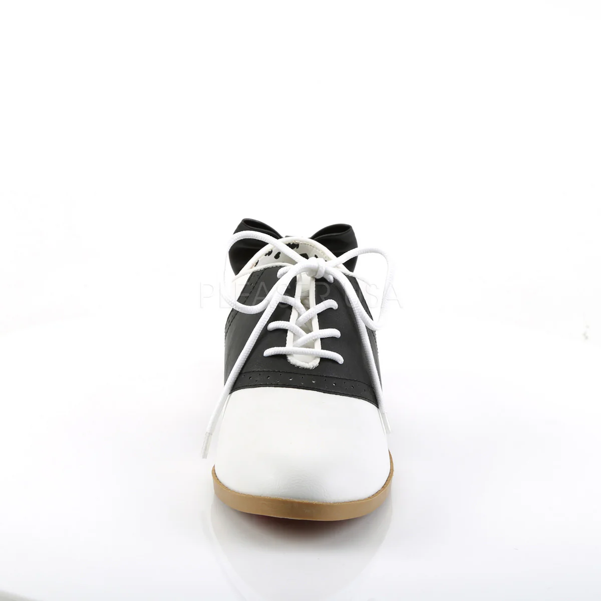 SADDLE-53  Black-White Pu - Image 2