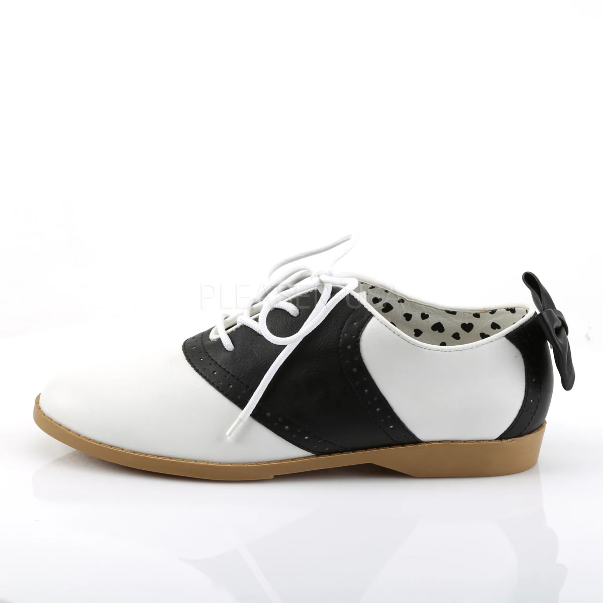 SADDLE-53  Black-White Pu - Image 3