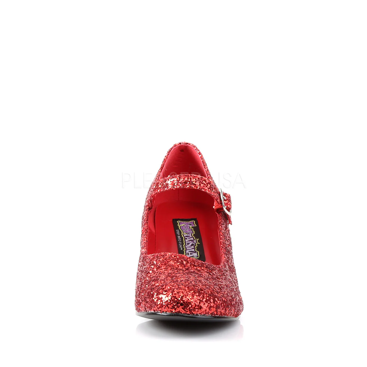 SCHOOLGIRL-50G  Red Glitter - Image 2