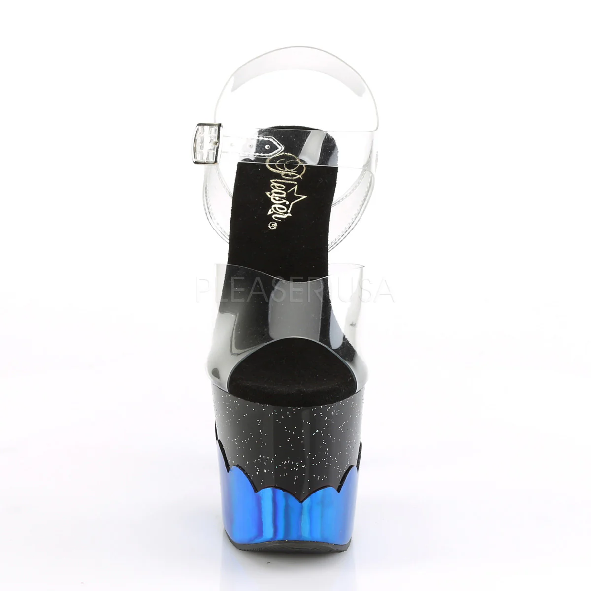 SCALLOP-708-2HGM Clear/Black-Blue Hologram - Image 2