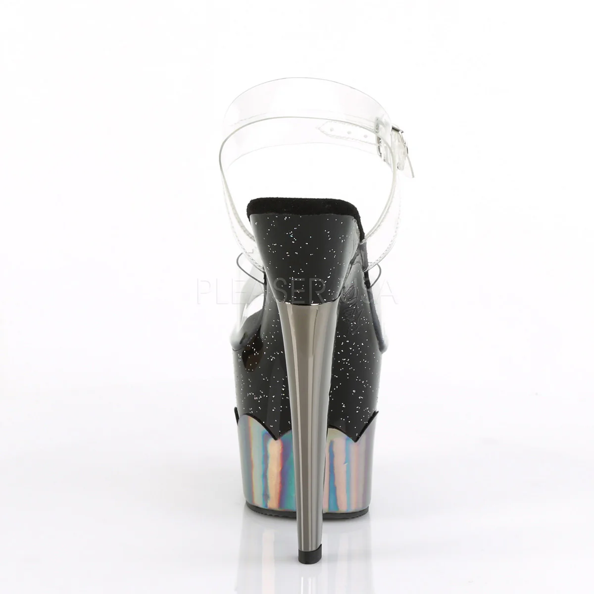 SCALLOP-708-2HGM  Clear/Black-Pewter Hologram - Image 3