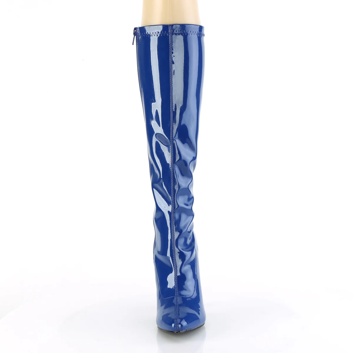 SEDUCE-2000 Navy Blue Stretch Patent - Image 2