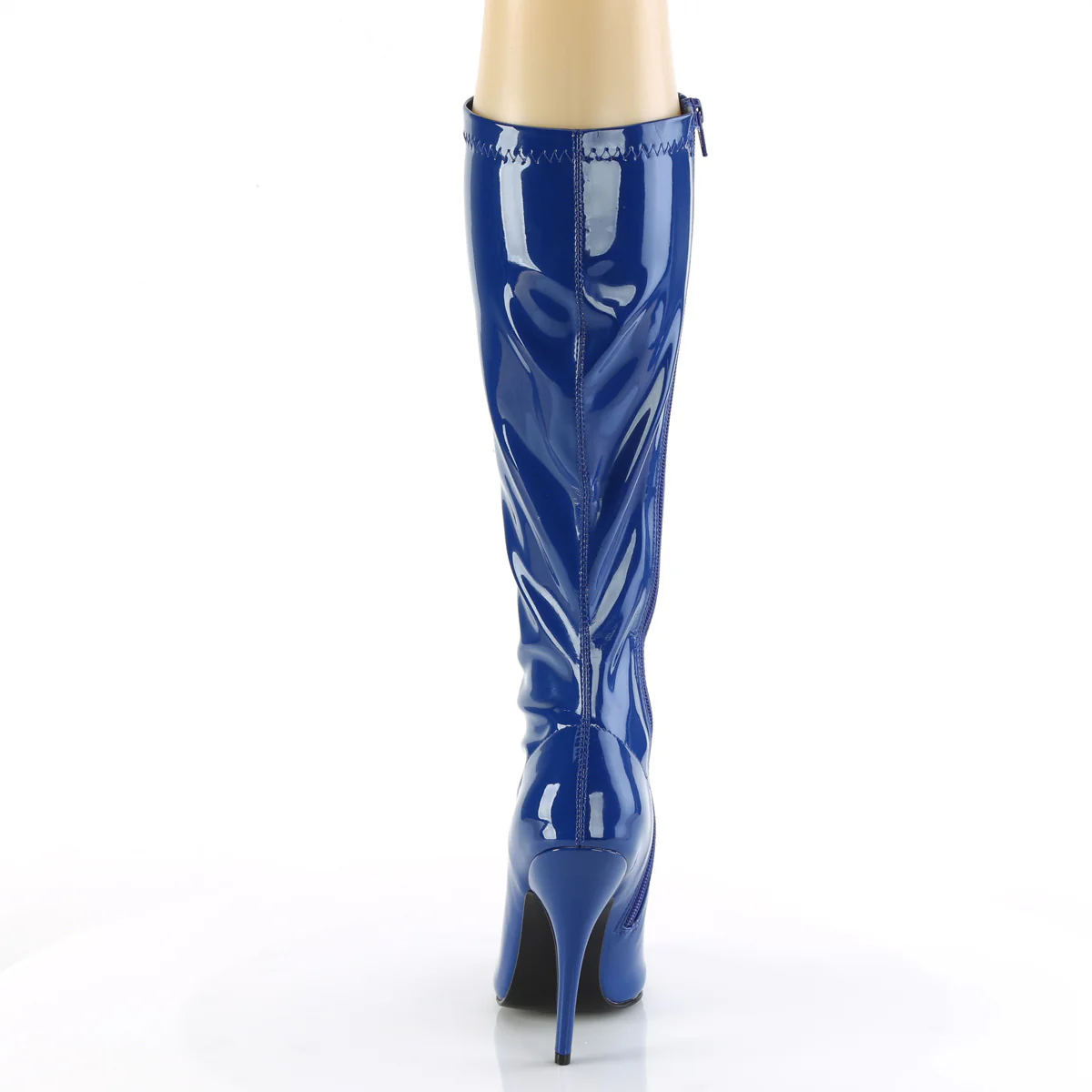 SEDUCE-2000 Navy Blue Stretch Patent - Image 4