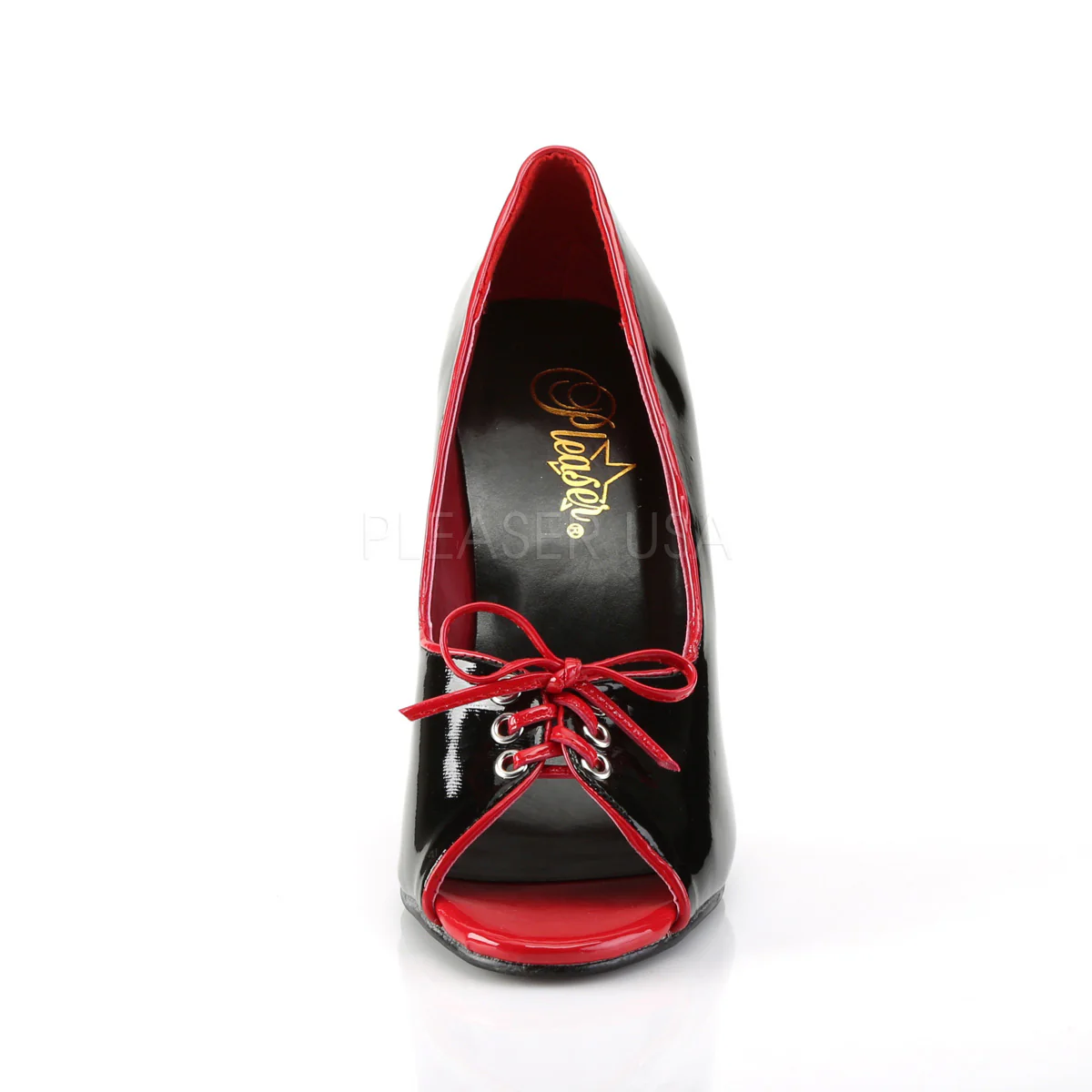 SEDUCE-216  Black-Red Patent - Image 2