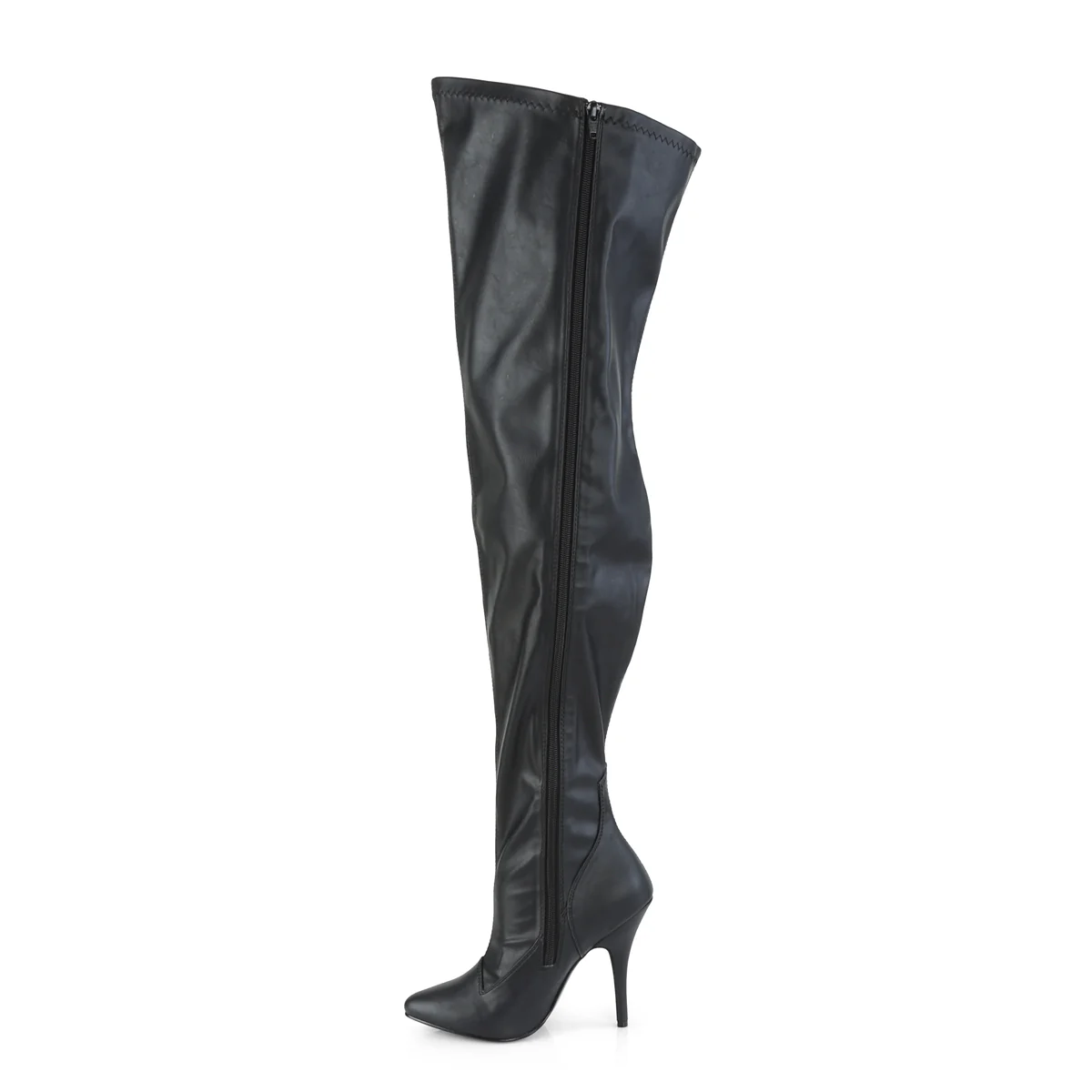 SEDUCE-3000WC  Black Str. Faux Leather - Image 3