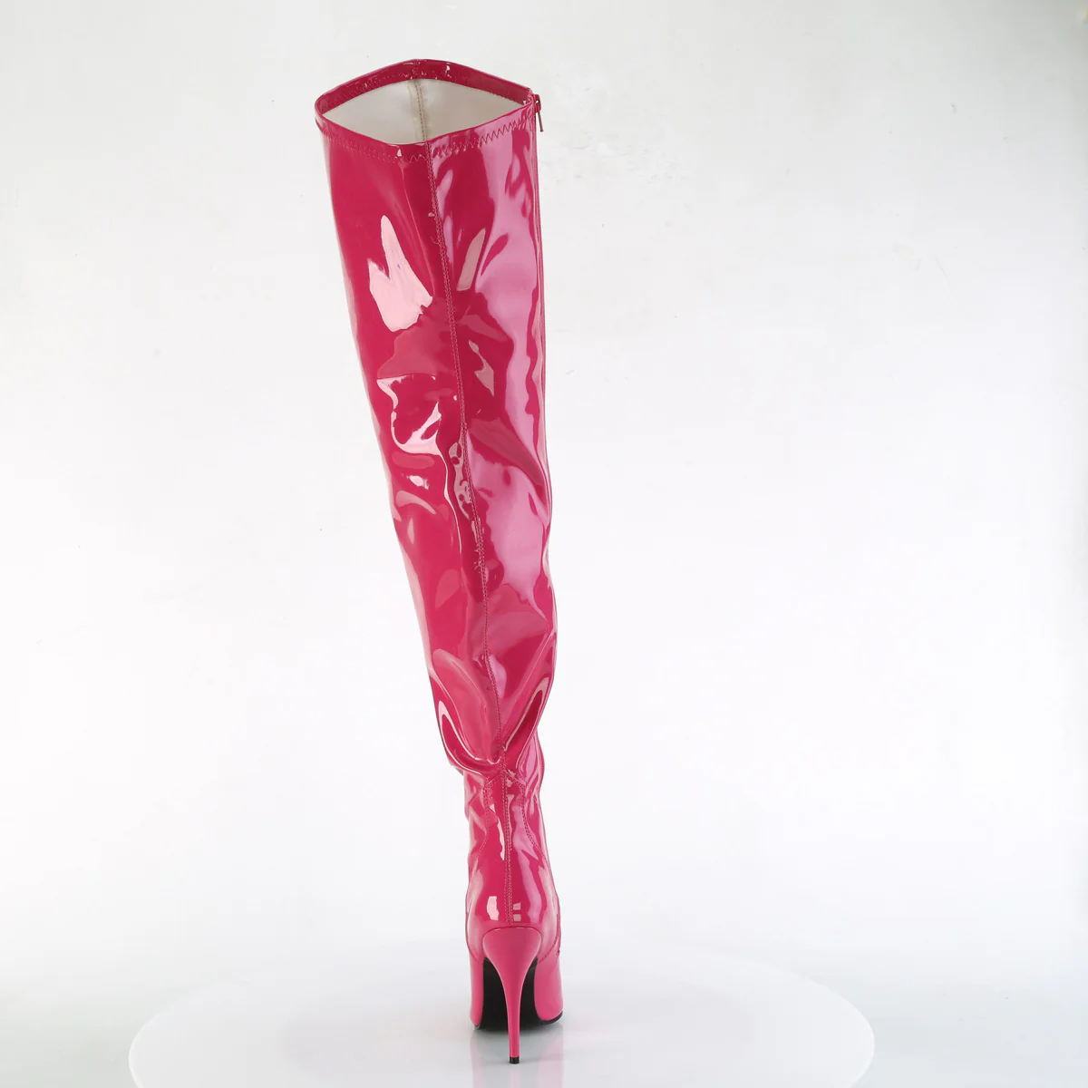 SEDUCE-3000WC Hot Pink Stretch Patent - Image 4