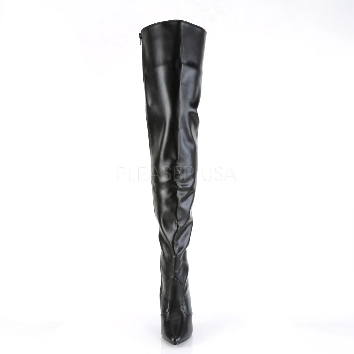 SEDUCE-3010  Black Faux Leather - Image 2