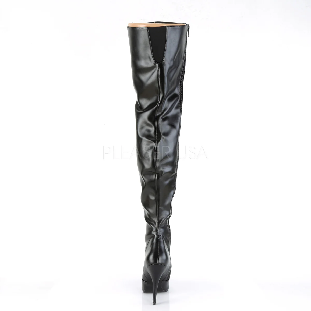 SEDUCE-3010  Black Faux Leather - Image 4