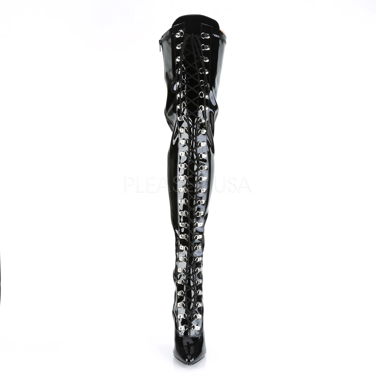 SEDUCE-3024 Black Str Patent - Image 2
