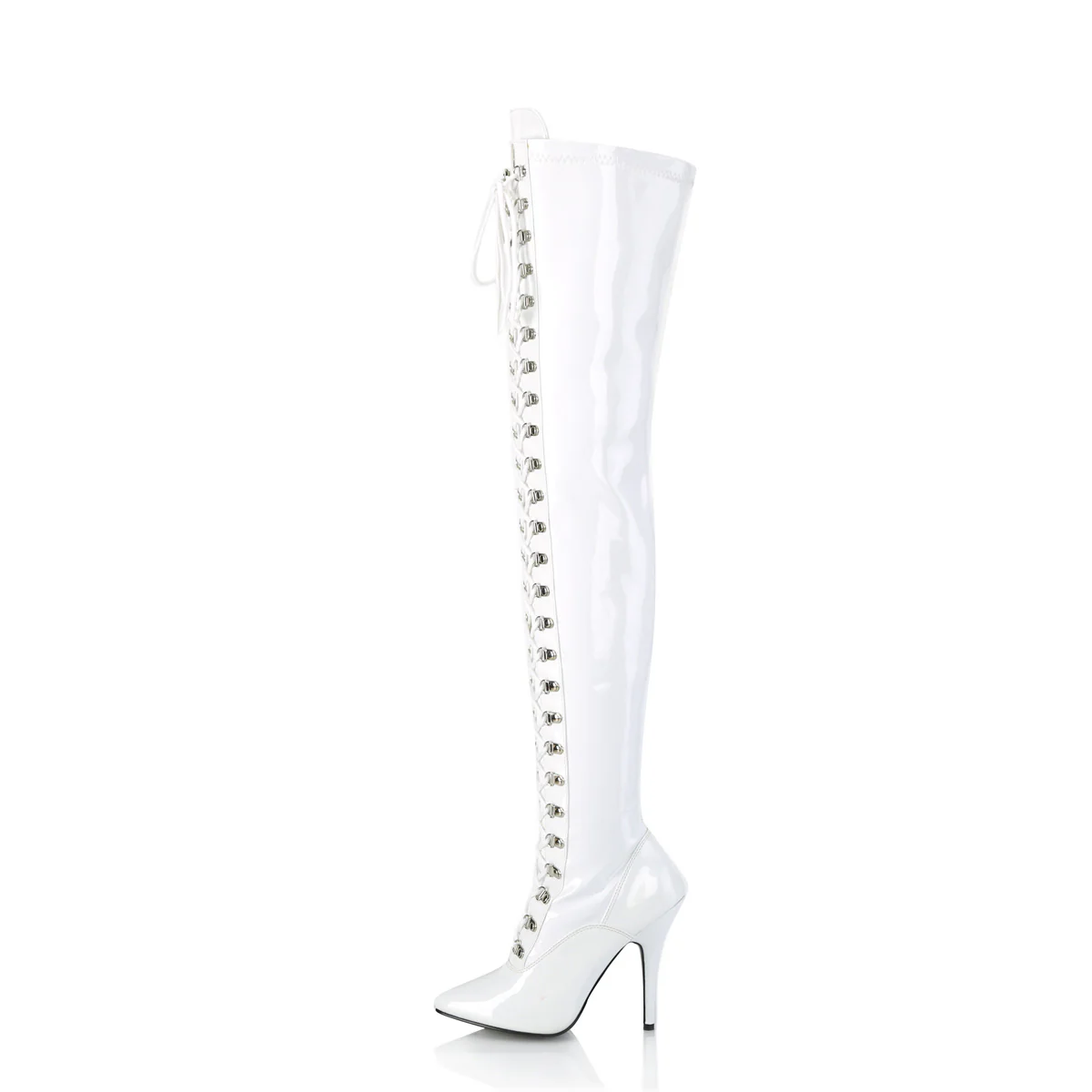 SEDUCE-3024  White Patent - Image 3