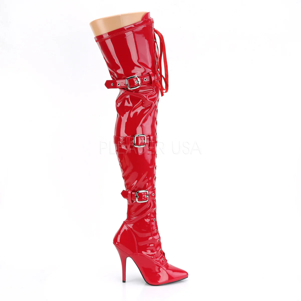 SEDUCE-3028  Red Str Patent - Image 4