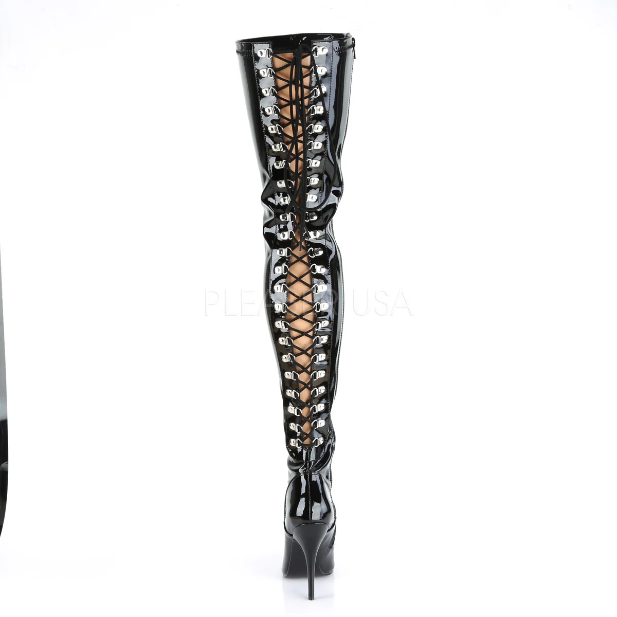 SEDUCE-3063  Black Str Patent - Image 4