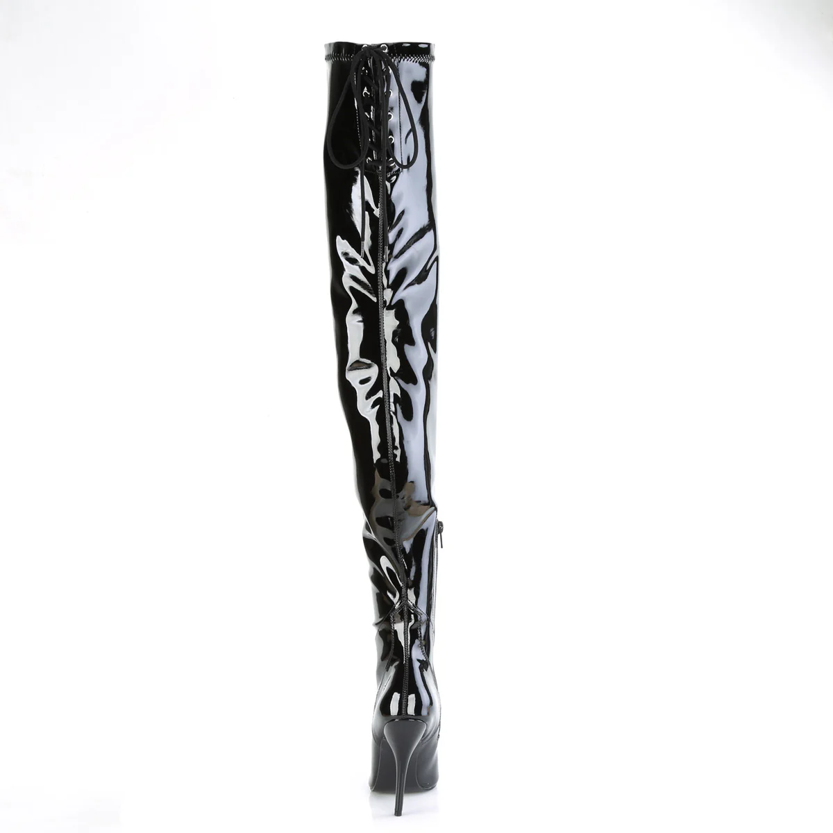 SEDUCE-4000SLT Black Stretch Patent - Image 4