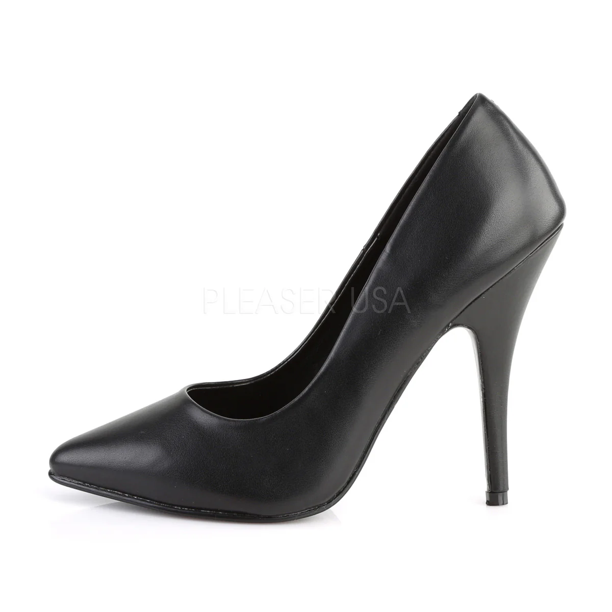 SEDUCE-420 Black Faux Leather - Image 3