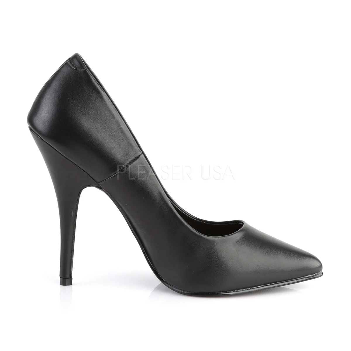 SEDUCE-420 Black Faux Leather - Image 5
