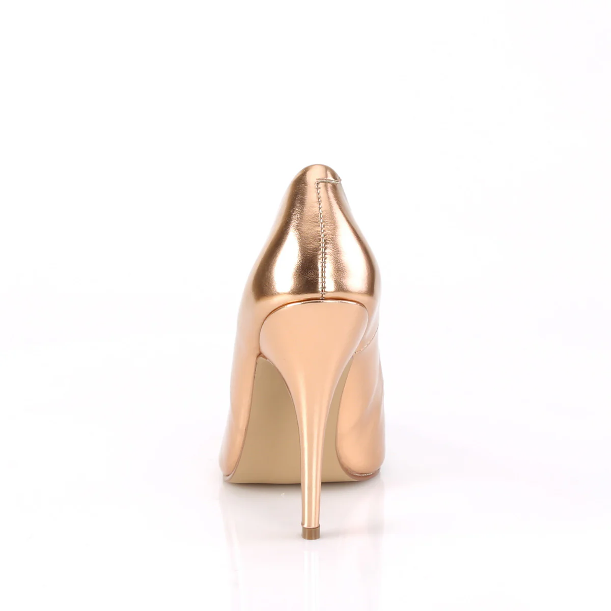 SEDUCE-420 Rose Gold Metallic Pu - Image 4