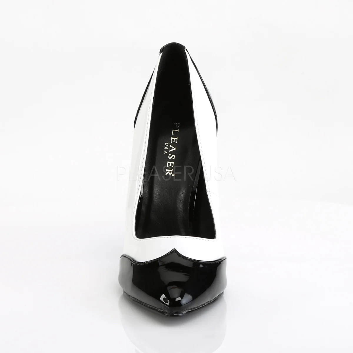 SEDUCE-425 Black-White Patent - Image 2