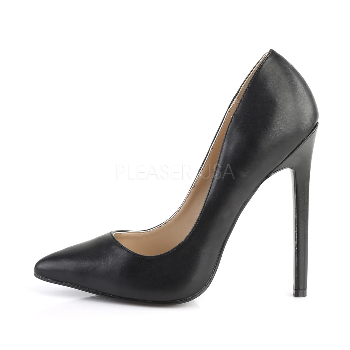 SEXY-20  Black Faux Leather - Image 3