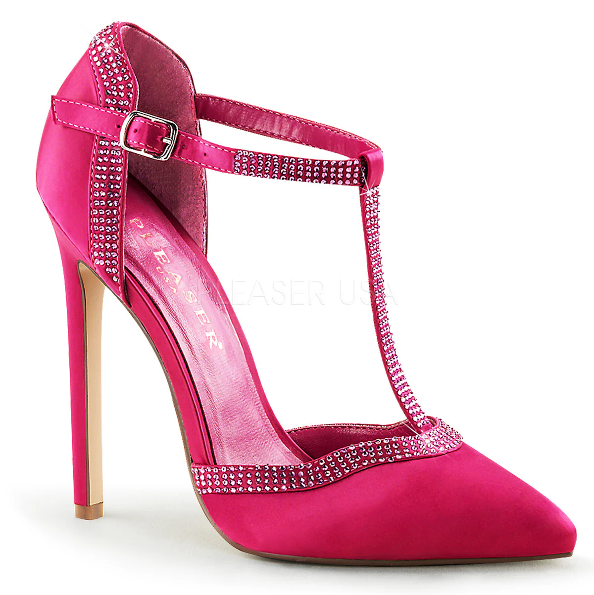 SEXY-25 Fuchsia Satin