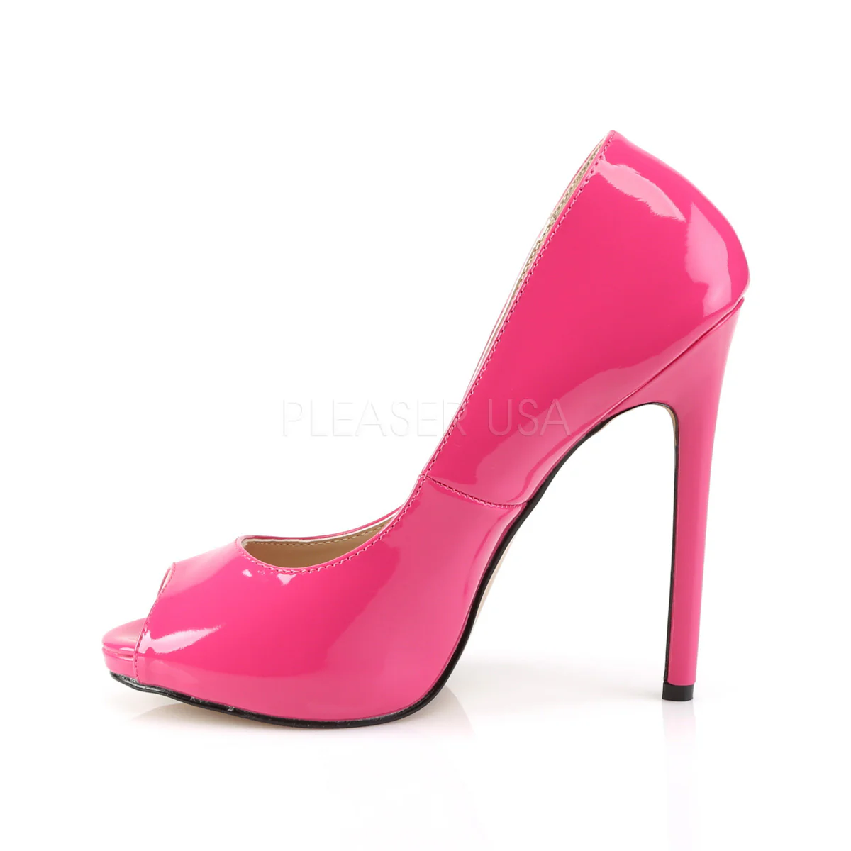 SEXY-42  Hot Pink Patent - Image 3