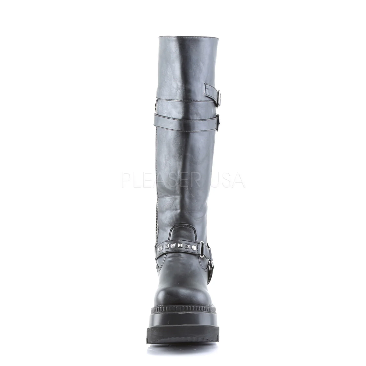 SHAKER-101  Black Vegan Leather - Image 2