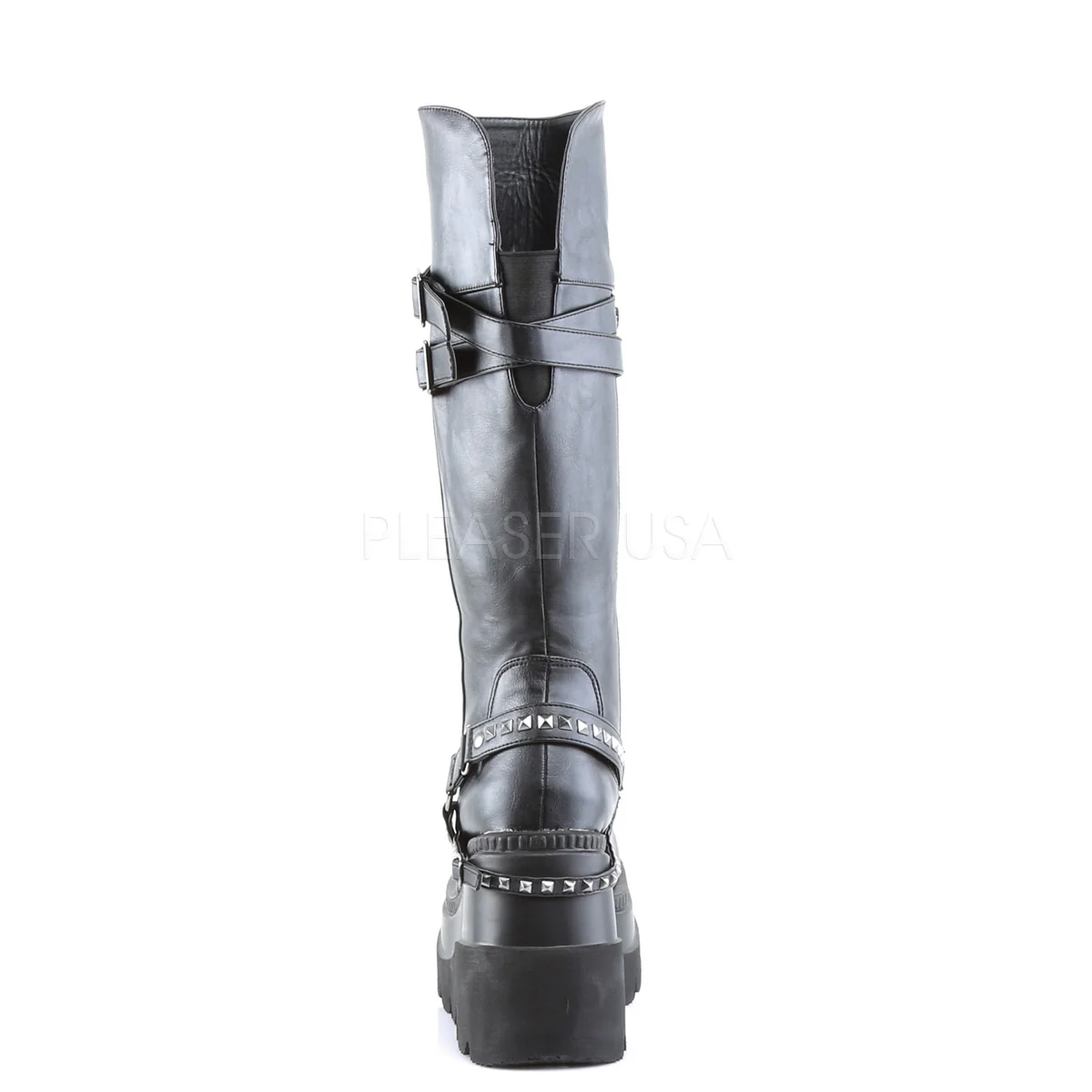 SHAKER-101  Black Vegan Leather - Image 4