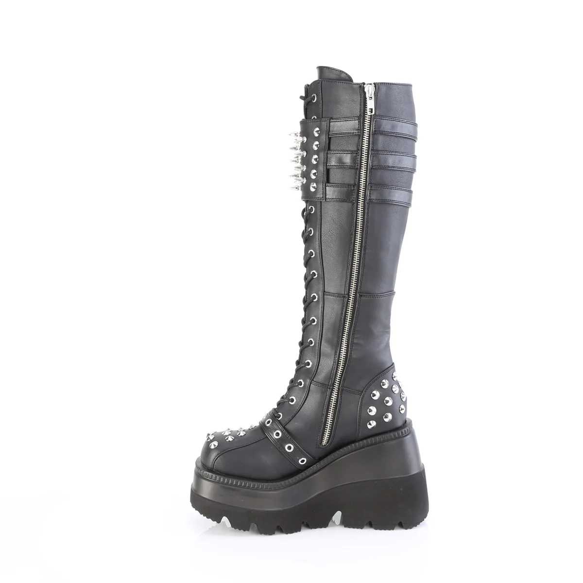 SHAKER-225 Black Vegan Leather - Image 3