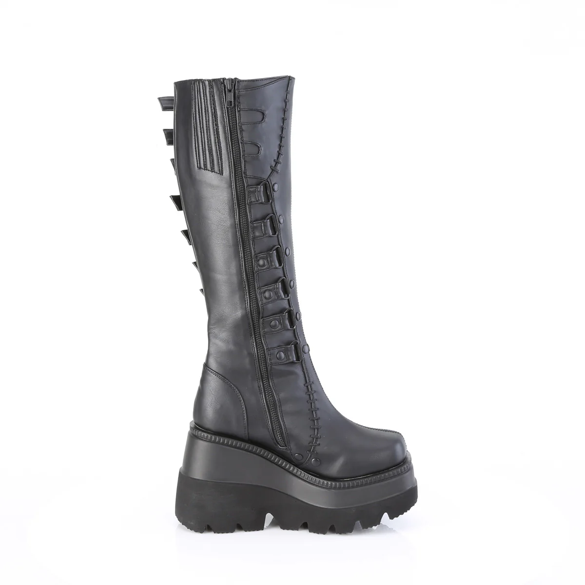 SHAKER-232  Black Vegan Leather - Image 5