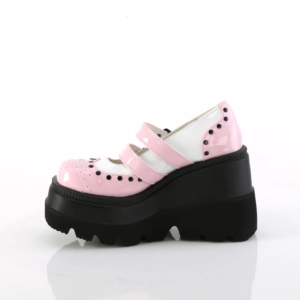 SHAKER-27 Baby Pink-White Patent - Image 3