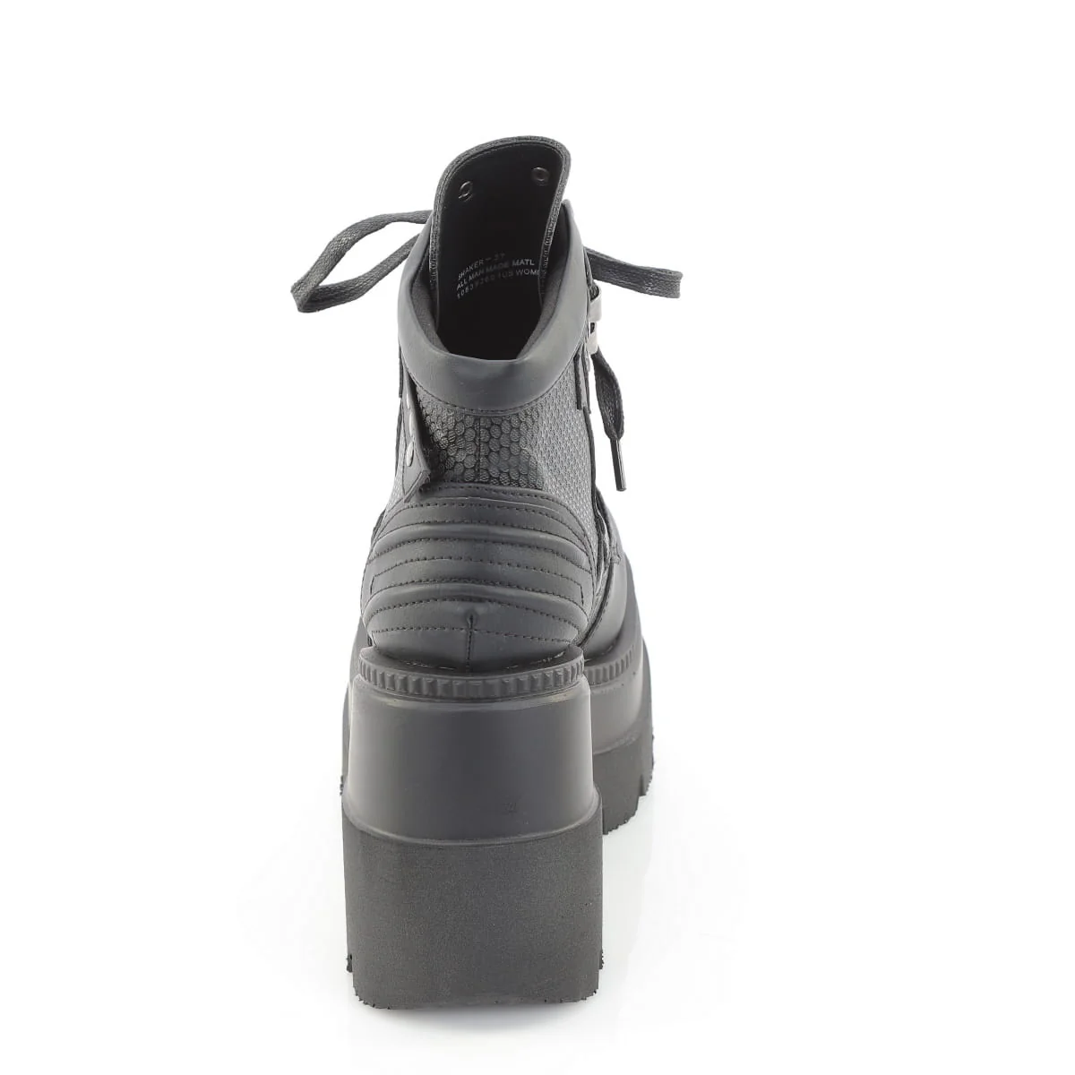 SHAKER-37  Black Vegan Leather - Image 4