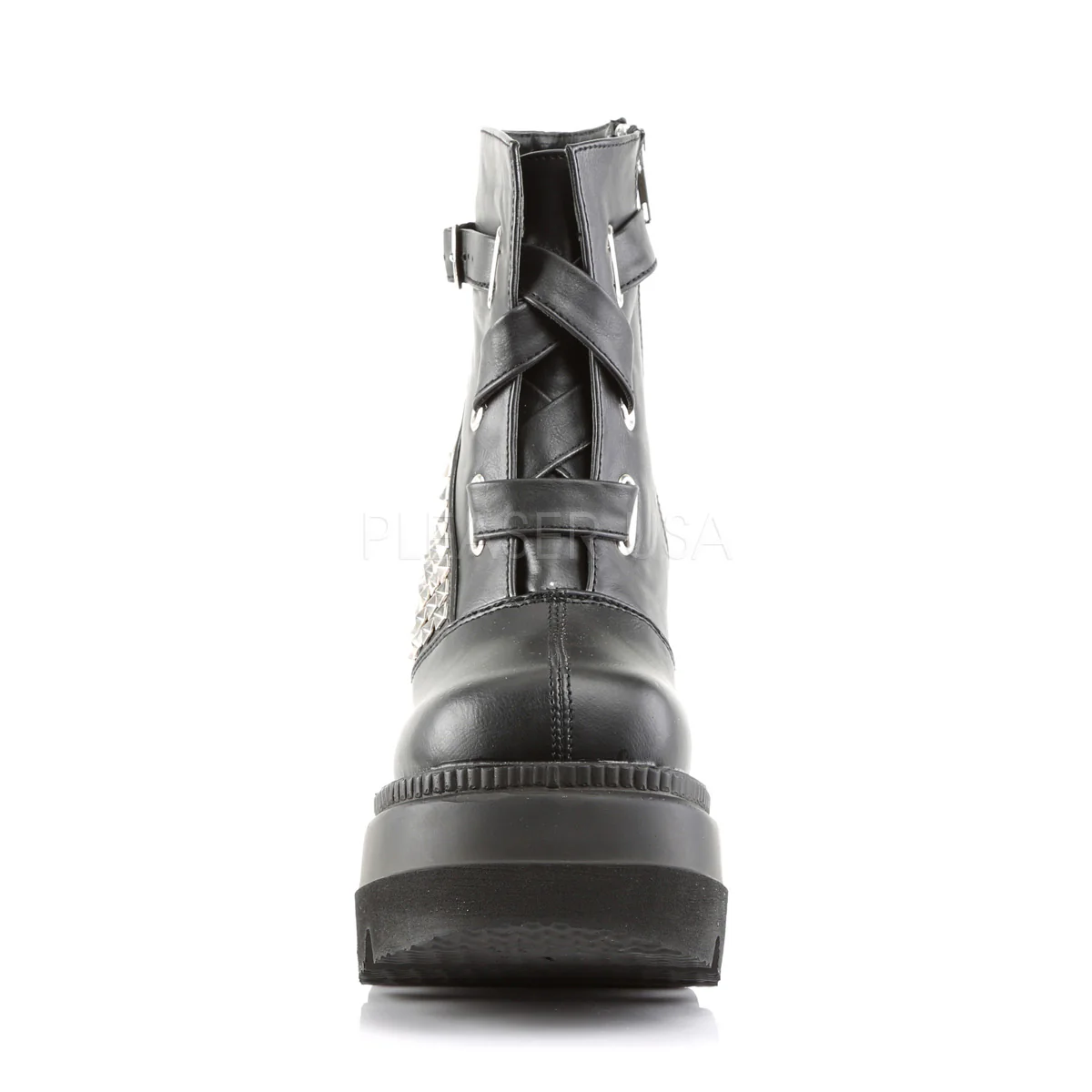 SHAKER-50  Black Vegan Leather - Image 2