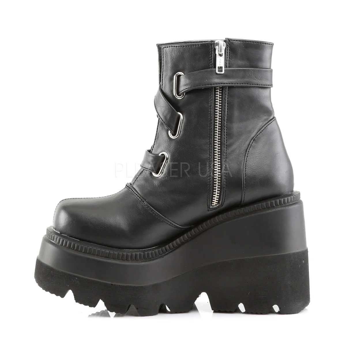 SHAKER-50  Black Vegan Leather - Image 3