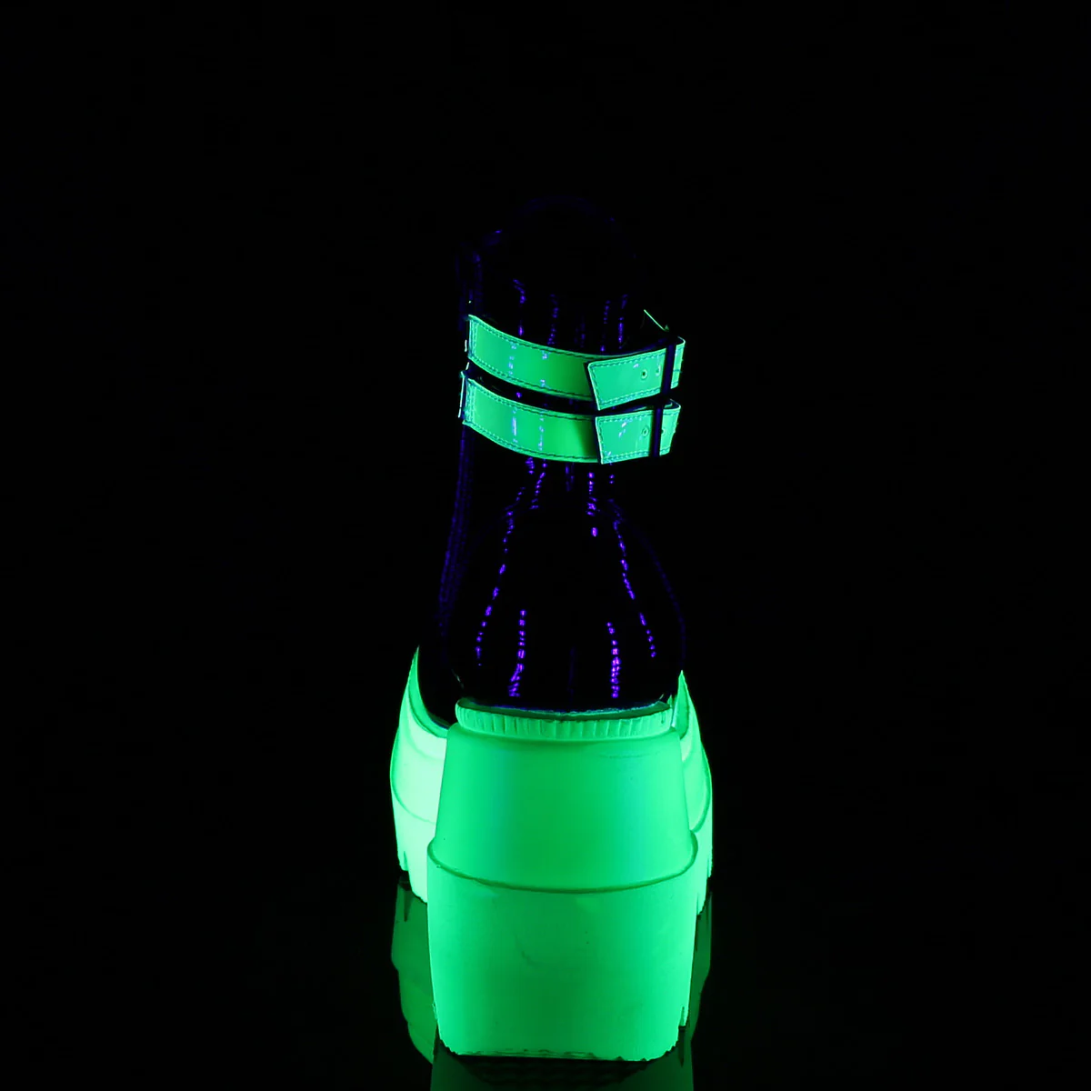 SHAKER-52  Black Patent-UV Neon Green - Image 4