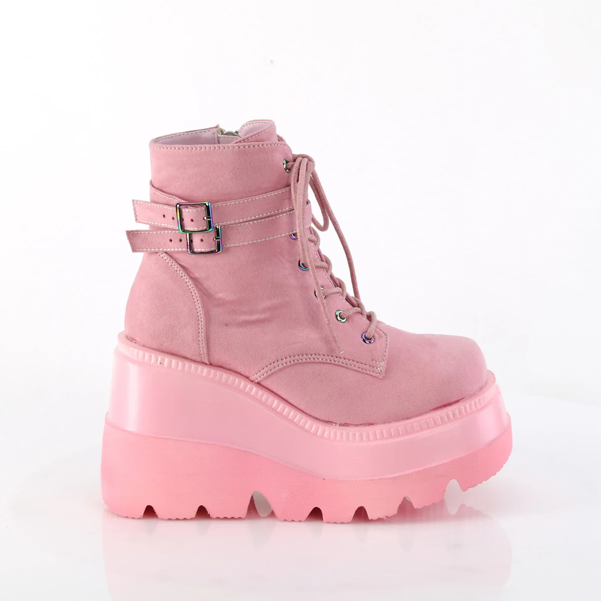 SHAKER-52 Baby Pink Vegan Suede - Image 5