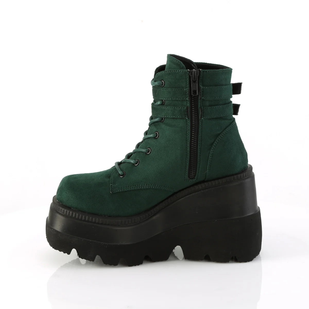 SHAKER-52  Emerald Vegan Suede - Image 3