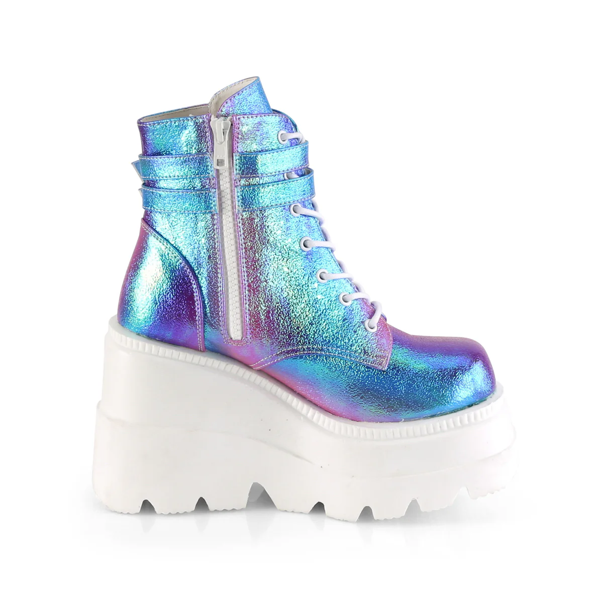 SHAKER-52  Purple Multi Iridescent Vegan Leather - Image 5