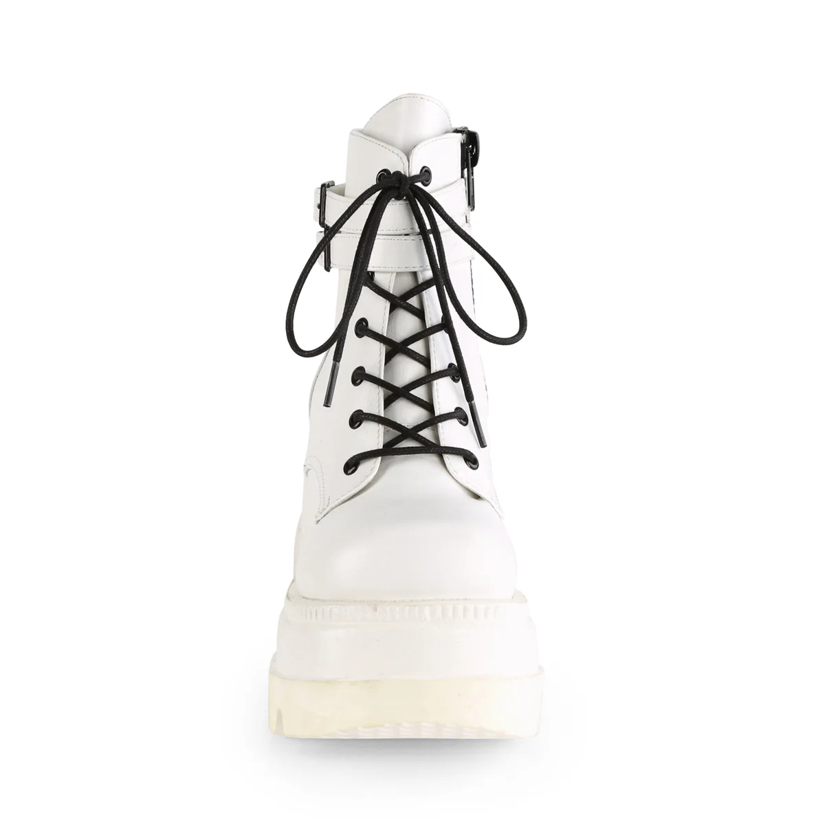 SHAKER-52  White Vegan Leather - Image 2