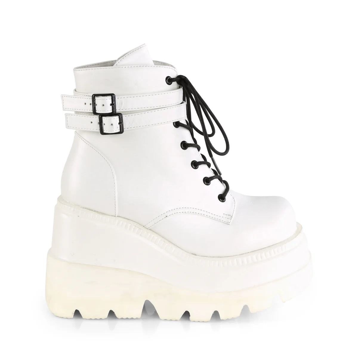 SHAKER-52  White Vegan Leather - Image 5