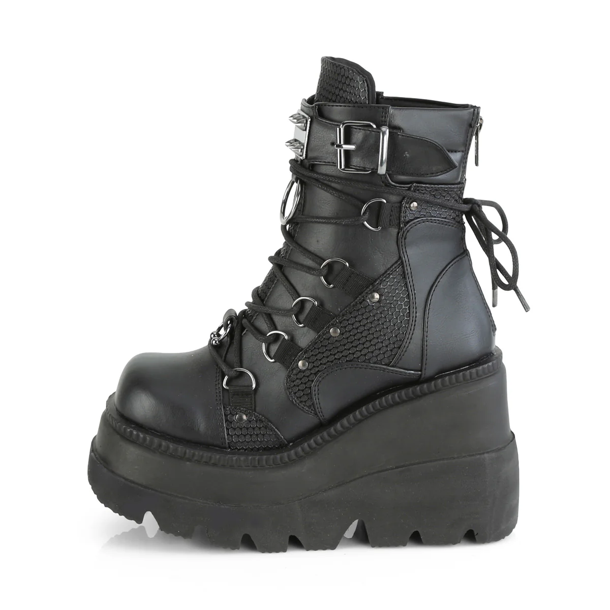 SHAKER-60  Black Vegan Leather - Image 3
