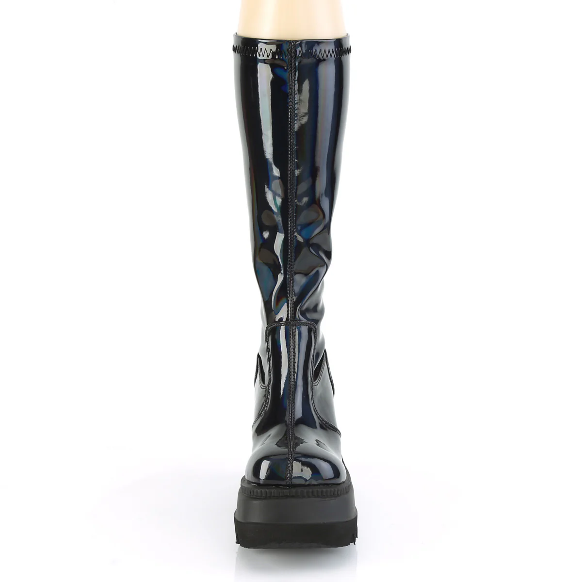 SHAKER-65  Stretch Black Patent Hologram - Image 2